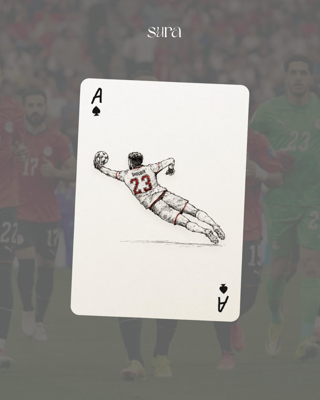 🇪🇬⚽️ The Pharaohs Deck - Sura Playing Cards