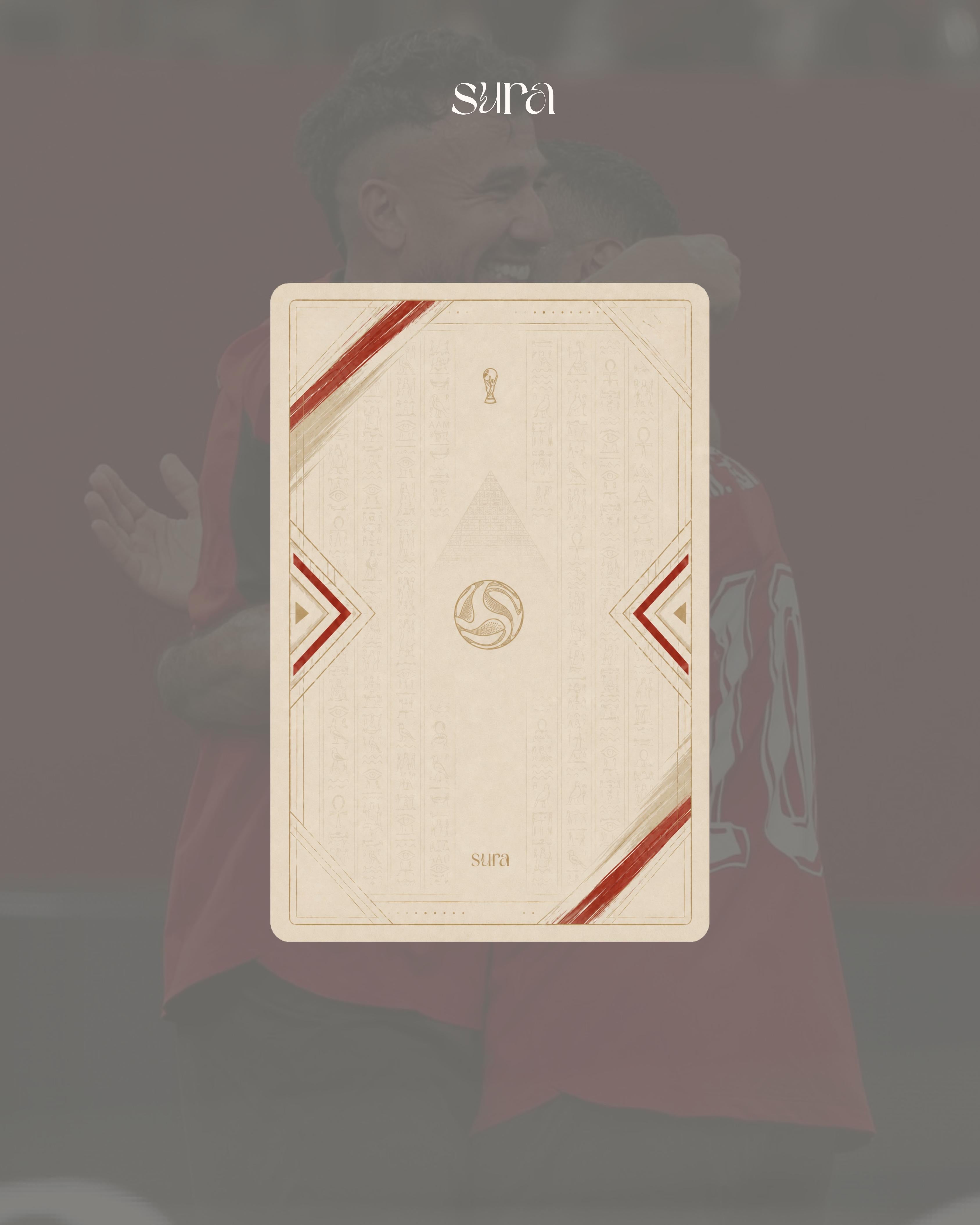 🇪🇬⚽️ The Pharaohs Deck - Sura Playing Cards
